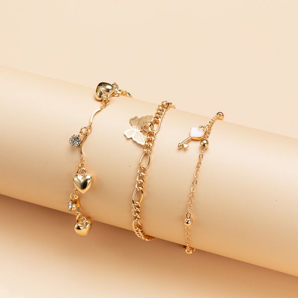 heart butterfly key pendant sandal anklets foot chain summer yoga ankel beach leg bracelet ankle for women gift chaine cheville, Red;blue
heart butterfly key pendant sandal anklets foot chain summer yoga ankel beach leg bracelet ankle for women gift chaine cheville, Red;blue