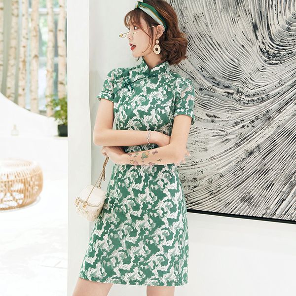 evening party dress green cheongsam 2020 new women chinese dresses elegant mandarin collar short qipao big size vestidso, Red
evening party dress green cheongsam 2020 new women chinese dresses elegant mandarin collar short qipao big size vestidso, Red