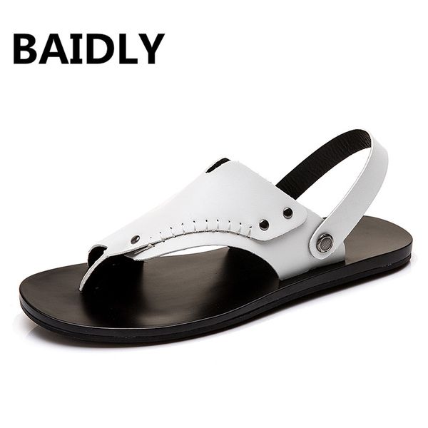 big size classic men sandals comfortable men summer shoes leather sandals summer beach slippers, Black
big size classic men sandals comfortable men summer shoes leather sandals summer beach slippers, Black