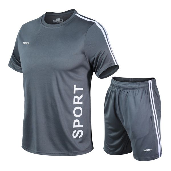 quick-drying men's sports running clothes basketball football training sportswear jerseys summer fitness sportswear suit running, Black;blue
quick-drying men's sports running clothes basketball football training sportswear jerseys summer fitness sportswear suit running, Black;blue