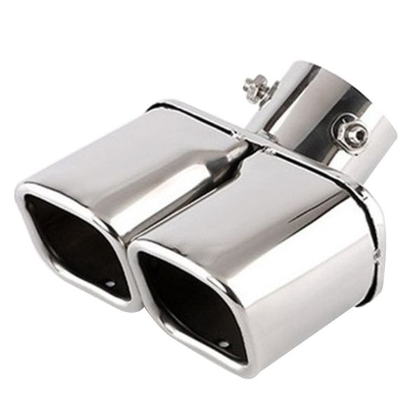 car stainless steel 1 to 2 outlet auto rear muffler tip exhaust tail pipe universal parts nozzle end straight easy install
car stainless steel 1 to 2 outlet auto rear muffler tip exhaust tail pipe universal parts nozzle end straight easy install