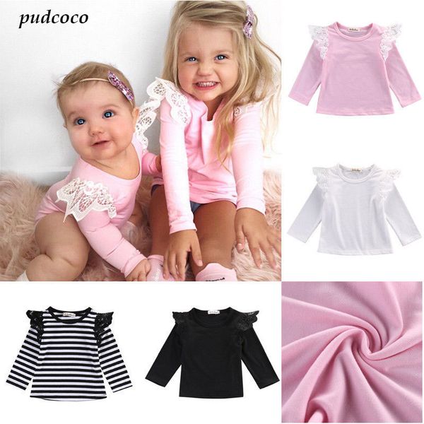 newborn baby girls long lace sleeve lovely solid color princess shirts clothes, Blue
newborn baby girls long lace sleeve lovely solid color princess shirts clothes, Blue