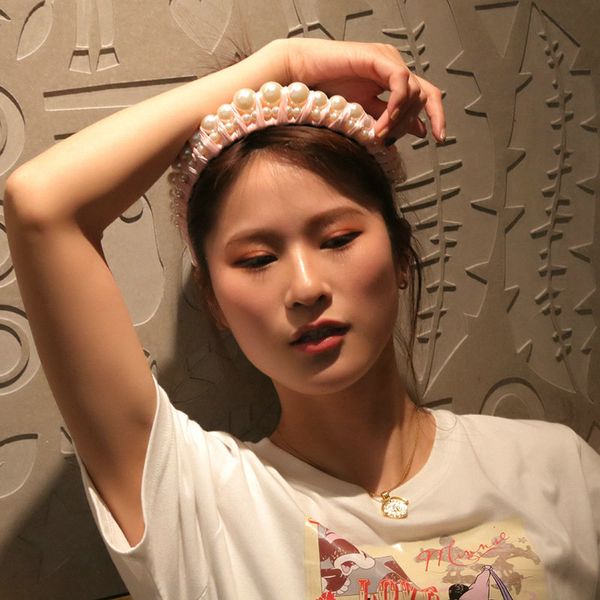 hair style for women 2019 with headbands pearl lady temperament hairband wide hair bands alice band cerchietto aliceband lkaeg, Black;brown
hair style for women 2019 with headbands pearl lady temperament hairband wide hair bands alice band cerchietto aliceband lkaeg, Black;brown