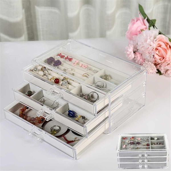 новые акриловые 3 слоя velvet ~ jewelry box дисплей держатель серьги кулон кольцо организатор space saving ювелирные изделия макияж случай х, Pink;blue
новые акриловые 3 слоя velvet ~ jewelry box дисплей держатель серьги кулон кольцо организатор space saving ювелирные изделия макияж случай х, Pink;blue