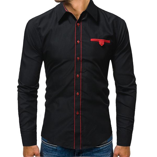 mens designer casual shirt 2020 new autumn and spring mens long-sleeved cotton shirt solid mens casual shirt fashion social clothing, White;black
mens designer casual shirt 2020 new autumn and spring mens long-sleeved cotton shirt solid mens casual shirt fashion social clothing, White;black