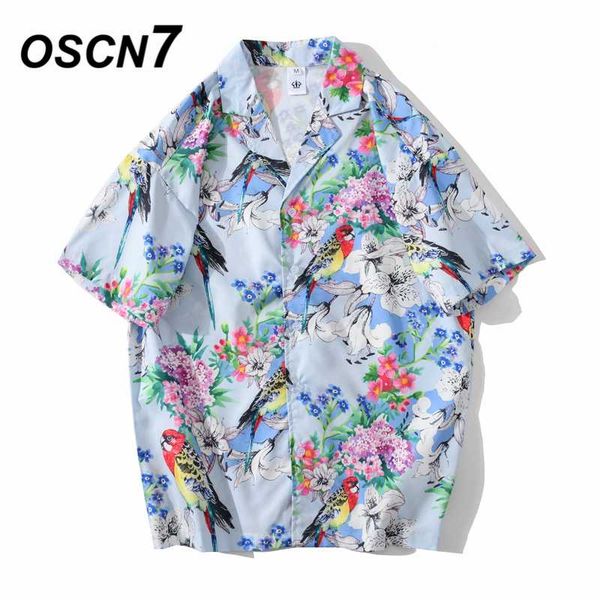 oscn7 casual streetwear beach printed short sleeve shirt men 2020 hawaii oversize fashion harujuku women shirts 455, White;black
oscn7 casual streetwear beach printed short sleeve shirt men 2020 hawaii oversize fashion harujuku women shirts 455, White;black