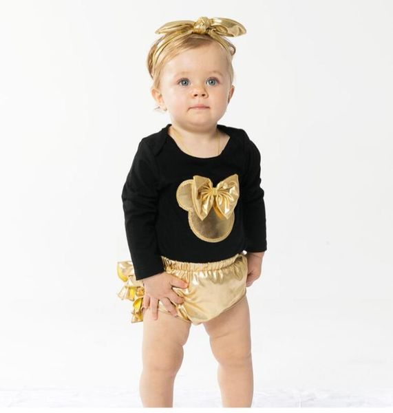 3pcs newborn baby clothes sets 2020 summer short sleeve bowtie romper+shorts dress+headband infant baby girl clothing outfit, White
3pcs newborn baby clothes sets 2020 summer short sleeve bowtie romper+shorts dress+headband infant baby girl clothing outfit, White