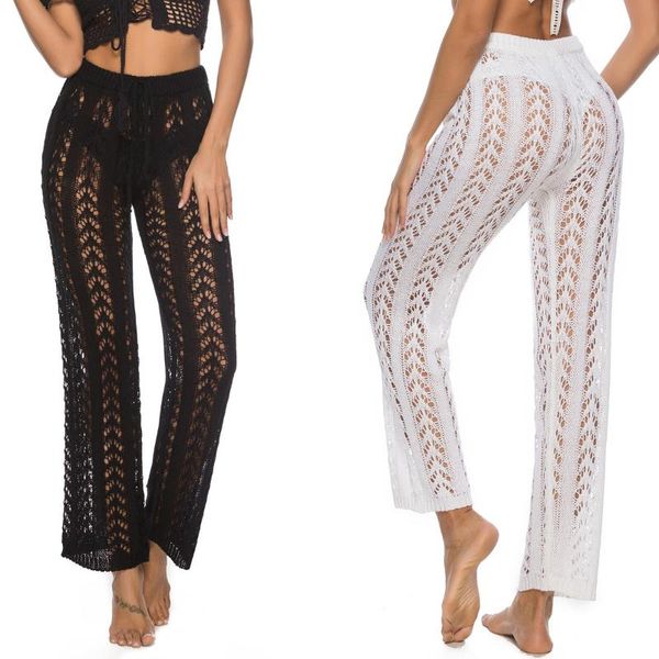 womens cover up pants high waist mesh beach bikini swimsuits pants lace hollow out crochet pant
womens cover up pants high waist mesh beach bikini swimsuits pants lace hollow out crochet pant