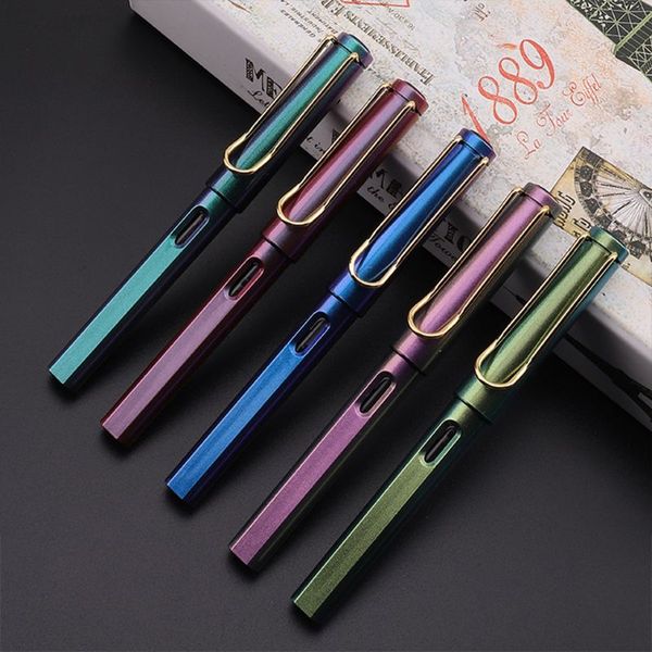 0.38 mm extra fine nib fashion gradient fountain pen business student colorful design calligraphy office supply writing tool
0.38 mm extra fine nib fashion gradient fountain pen business student colorful design calligraphy office supply writing tool