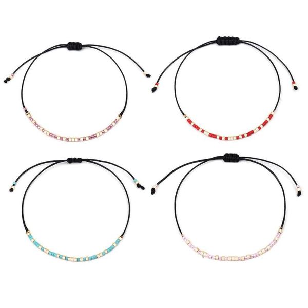bobo japanese miyuki glass seed bead bracelet women girl black blue purple antique beads string braided adjustable jewelry gift, Golden;silver
bobo japanese miyuki glass seed bead bracelet women girl black blue purple antique beads string braided adjustable jewelry gift, Golden;silver