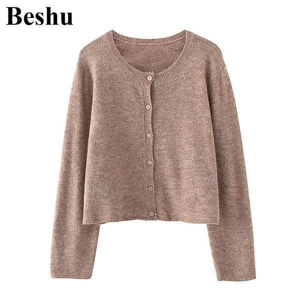 2020 fashion knitted sweater women khaki blend o-neck single-breasted simple sweater long sleeve soft knitted lady outwear, White
2020 fashion knitted sweater women khaki blend o-neck single-breasted simple sweater long sleeve soft knitted lady outwear, White