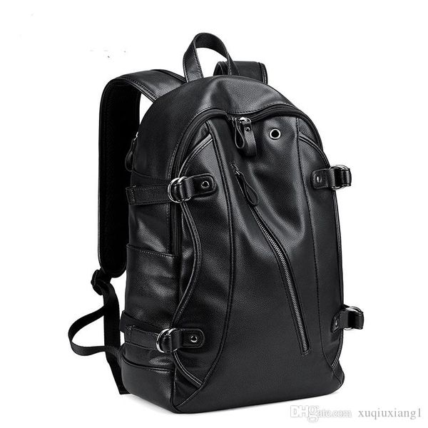 men backpack external usb charge waterproof backpack fashion pu leather travel bag casual school bag for teenagers
men backpack external usb charge waterproof backpack fashion pu leather travel bag casual school bag for teenagers