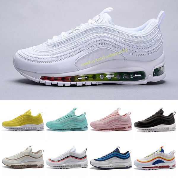 2019 new arrival 97 ultra og plus men running shoes airs run gold silver 97s sports mens womens trainers athletic designers sneakers40-45, Black
2019 new arrival 97 ultra og plus men running shoes airs run gold silver 97s sports mens womens trainers athletic designers sneakers40-45, Black