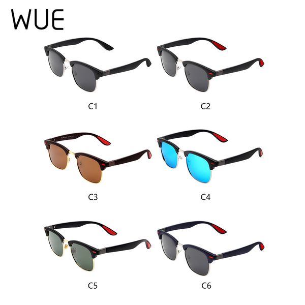 wue classic polarized sunglasses men women retro brand designer sun glasses female male fashion mirror sunglass de, White;black
wue classic polarized sunglasses men women retro brand designer sun glasses female male fashion mirror sunglass de, White;black