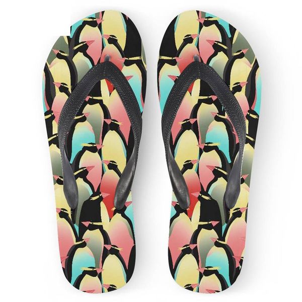 customized cute animal penguin printed women slippers casual flats slip-on female beach flip flops summer fashion sandals shoes, Black
customized cute animal penguin printed women slippers casual flats slip-on female beach flip flops summer fashion sandals shoes, Black