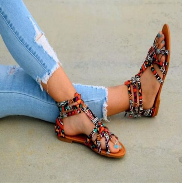 bohemian women flat shoes summer roman sandal boho sandalias mujer colorful female beach flat plus size, Black
bohemian women flat shoes summer roman sandal boho sandalias mujer colorful female beach flat plus size, Black