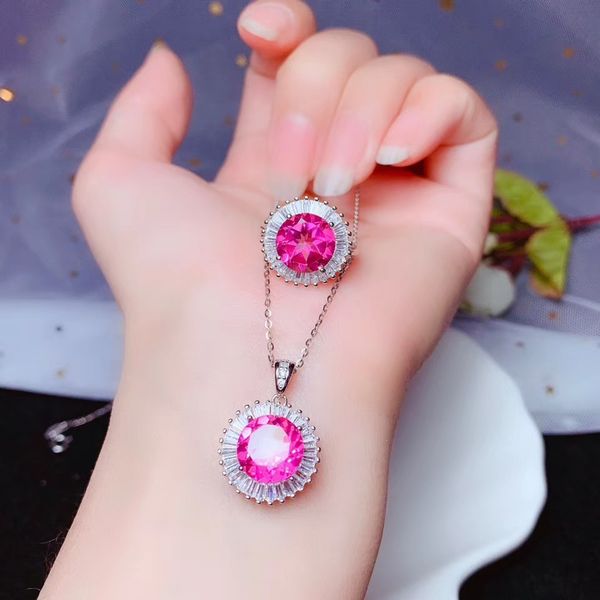 attractive natural red z gemstone necklace and ring jewelry set 925 sterling silver real natural gem woman christmas gift, Black
attractive natural red z gemstone necklace and ring jewelry set 925 sterling silver real natural gem woman christmas gift, Black