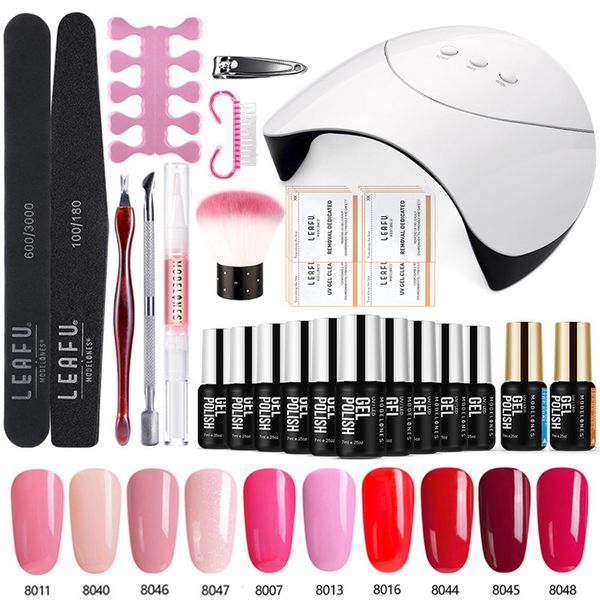 modelones 24pcs/lot uv lamp nail gel polish nail art tools set soak off led gel lacquer art hybrid enamel kits
modelones 24pcs/lot uv lamp nail gel polish nail art tools set soak off led gel lacquer art hybrid enamel kits