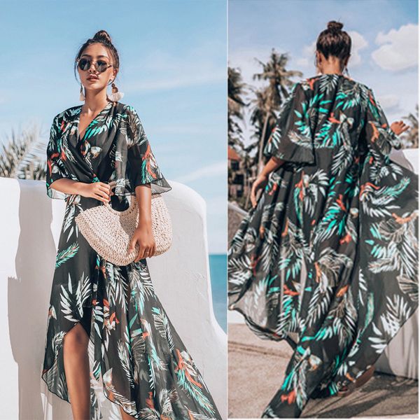 cover up beach wear bikini 2019 dresses for women pareo tunics summer 2019 chiffon lengthened coastal skirt print acetate sierra, Blue;gray
cover up beach wear bikini 2019 dresses for women pareo tunics summer 2019 chiffon lengthened coastal skirt print acetate sierra, Blue;gray