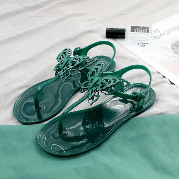 summer new brazilian stereo butterfly flat with female sandals crystal flat bottom toe beach sandals and slippers female summer shoes, Black
summer new brazilian stereo butterfly flat with female sandals crystal flat bottom toe beach sandals and slippers female summer shoes, Black