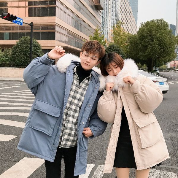 fur collar hooded coat men's warm thick fashion solid color casual long coat man wild loose cotton jacket male clothes s-2xl, Black
fur collar hooded coat men's warm thick fashion solid color casual long coat man wild loose cotton jacket male clothes s-2xl, Black