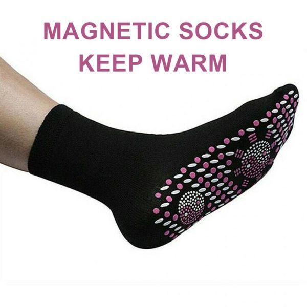1pair men women magnetic therapy self heating magnetic socks comfortable and breathable winter ski fitness thermal sport socks, Black
1pair men women magnetic therapy self heating magnetic socks comfortable and breathable winter ski fitness thermal sport socks, Black