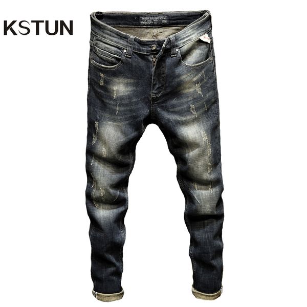men's jeans punk men slim fit stretchy high street wear retro blue casual denim pants mens biker vintage spring and autumn
men's jeans punk men slim fit stretchy high street wear retro blue casual denim pants mens biker vintage spring and autumn