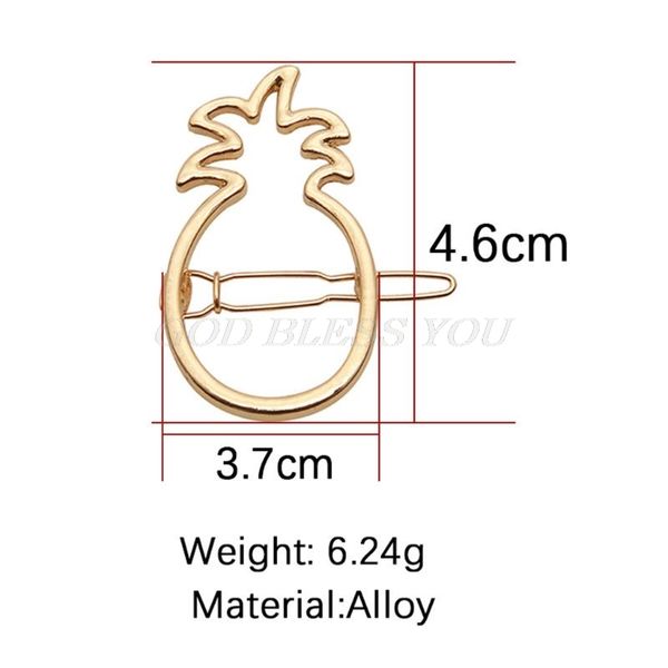 minimalist hollow out pineapple shaped hair clips women bohemian metal alloy polished glitter hairgrips clamps geometric side, Golden;silver
minimalist hollow out pineapple shaped hair clips women bohemian metal alloy polished glitter hairgrips clamps geometric side, Golden;silver