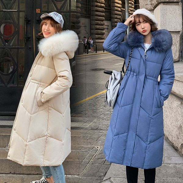 women's down & parkas big fur collar cotton jacket 2021 winter women thick snow wear coat lady clothing female, Black
women's down & parkas big fur collar cotton jacket 2021 winter women thick snow wear coat lady clothing female, Black