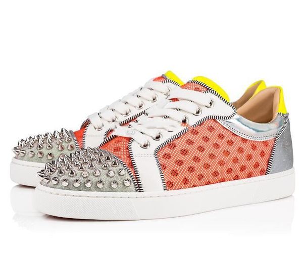 sports designer mesh spikes orlato low junior red bottom sneaker shoes for women,men loubitag walking shoes,evening dress, Black
sports designer mesh spikes orlato low junior red bottom sneaker shoes for women,men loubitag walking shoes,evening dress, Black