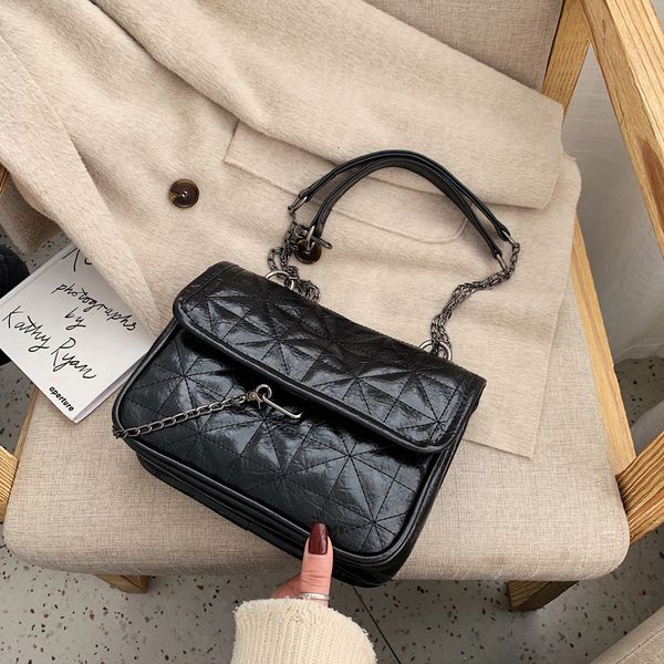fashion brand women bag soft pu leather messenger bag plaid chain shoulder crossbody retro women handbag stray bandolera
fashion brand women bag soft pu leather messenger bag plaid chain shoulder crossbody retro women handbag stray bandolera