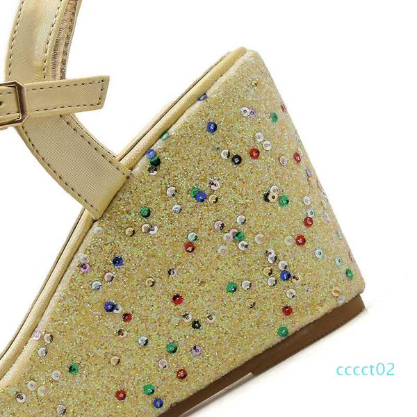 yellow sandals 9cm heel wedges sandals summer beaded rhinestone heels women platform heels sandales femme ct2, Black
yellow sandals 9cm heel wedges sandals summer beaded rhinestone heels women platform heels sandales femme ct2, Black