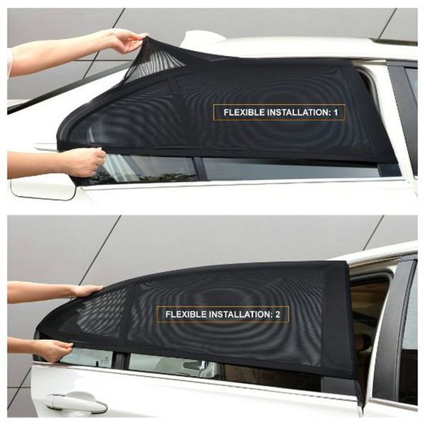 2pcs car side rear window mesh cover shield sun visor shade sunshade uv protector curtain car window anti-mosquito cover
2pcs car side rear window mesh cover shield sun visor shade sunshade uv protector curtain car window anti-mosquito cover