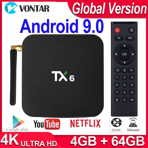 tv box android 9.0 маѬ tx6 box 4gb ram 64gb allwinner h6 quad core usd3.0 2.4g / 5 гг wifi 4k tvbox tanix
tv box android 9.0 маѬ tx6 box 4gb ram 64gb allwinner h6 quad core usd3.0 2.4g / 5 гг wifi 4k tvbox tanix