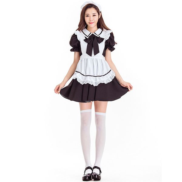female halloween alice in wonderland costume for women waitress maid cosplay carnival purim masquerade nightclub bar party dress, Black;red
female halloween alice in wonderland costume for women waitress maid cosplay carnival purim masquerade nightclub bar party dress, Black;red