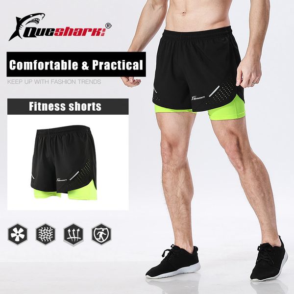 2 in1 men running shorts quick dry sports fitness training short pants marathon jogging sportswear shorts with longer liner, Black;blue
2 in1 men running shorts quick dry sports fitness training short pants marathon jogging sportswear shorts with longer liner, Black;blue