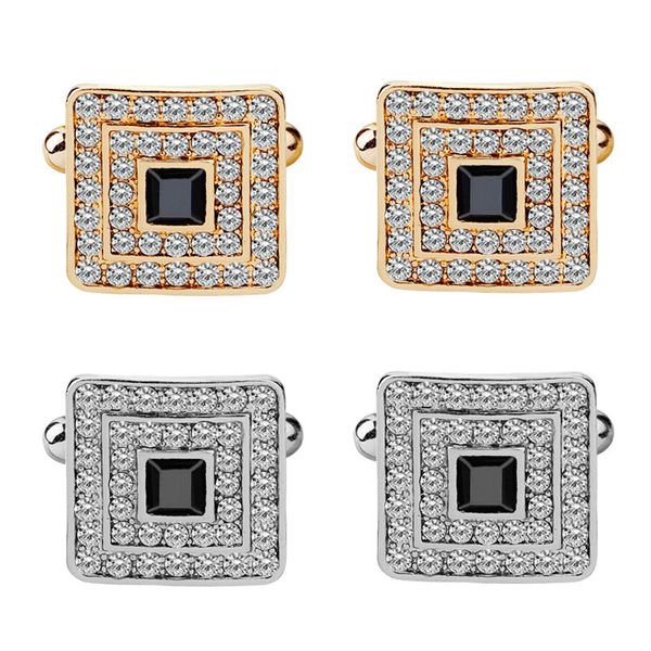 new trendy full crystal cuffinks fashion elegant french shirt cuff links button for men ing, Silver
new trendy full crystal cuffinks fashion elegant french shirt cuff links button for men ing, Silver