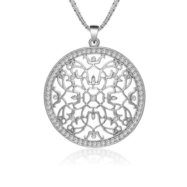 hollow flower crystal round pendant necklaces for women gold silver multilayer chain long necklace bijoux gift 2020 dropshipping
hollow flower crystal round pendant necklaces for women gold silver multilayer chain long necklace bijoux gift 2020 dropshipping