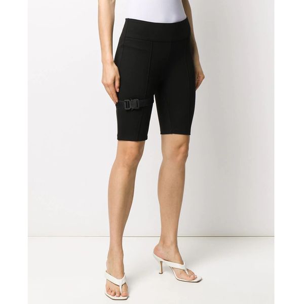 4.24 2020 spring summer new women bandage decoration high street personality tide patchwork bodycon slim knee-length shorts, White;black
4.24 2020 spring summer new women bandage decoration high street personality tide patchwork bodycon slim knee-length shorts, White;black