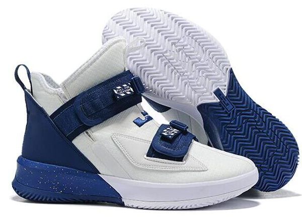 2019 Мода Jame Soldier 13 XIII Тройной Черное золото Ice Blue Мужские баскетбольные кроссовки Sol
2019 Мода Jame Soldier 13 XIII Тройной Черное золото Ice Blue Мужские баскетбольные кроссовки Sol