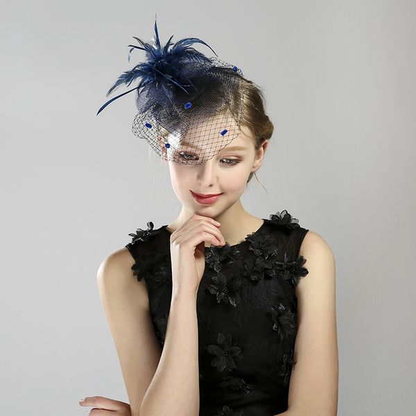 heat sell formal hat feather veil banquet headwear full dress accessories hair accessories women's veil face
heat sell formal hat feather veil banquet headwear full dress accessories hair accessories women's veil face