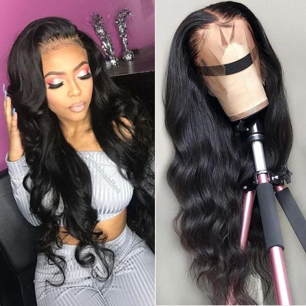 virgo 13x6 transparent hd lace wigs brazilian lace front human hair wigs body wave wig for black women remy hair 150% density, Black;brown
virgo 13x6 transparent hd lace wigs brazilian lace front human hair wigs body wave wig for black women remy hair 150% density, Black;brown