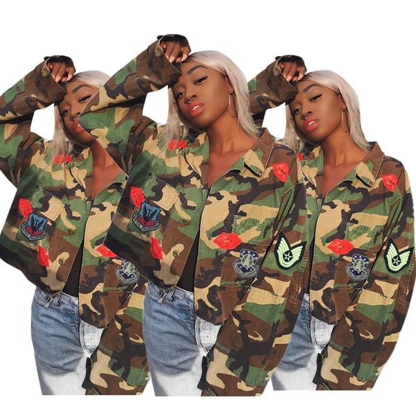 designer swimsuit yt3082 selling european and american fashion lips fashion patch short denim camouflage jacket, Black;gray
designer swimsuit yt3082 selling european and american fashion lips fashion patch short denim camouflage jacket, Black;gray