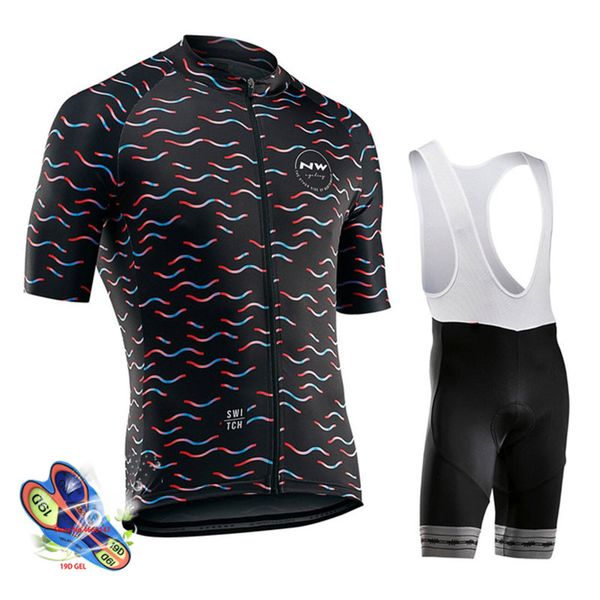 northwave cycling jersey set men's breathable anti-uv mtb bicycle cycling clothing summer maillot ropa ciclismo nw bike uniform, Black;blue
northwave cycling jersey set men's breathable anti-uv mtb bicycle cycling clothing summer maillot ropa ciclismo nw bike uniform, Black;blue