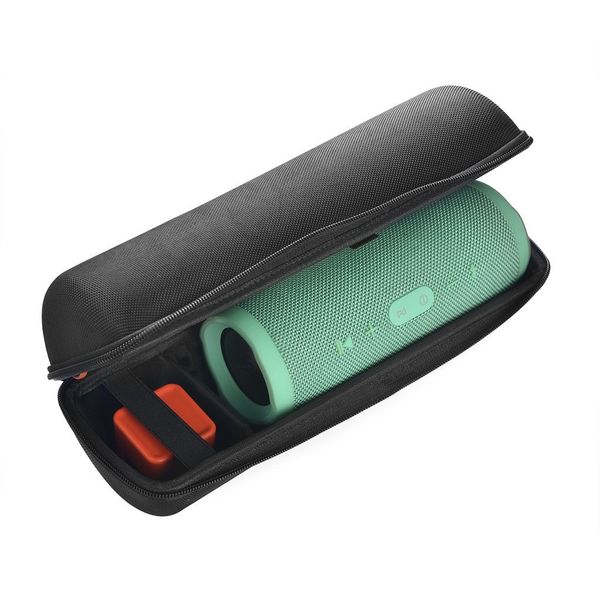 

new pu hard case eva pulse speaker carry storage bag for jbl pulse2/charger 3 bluetooth bags with belt