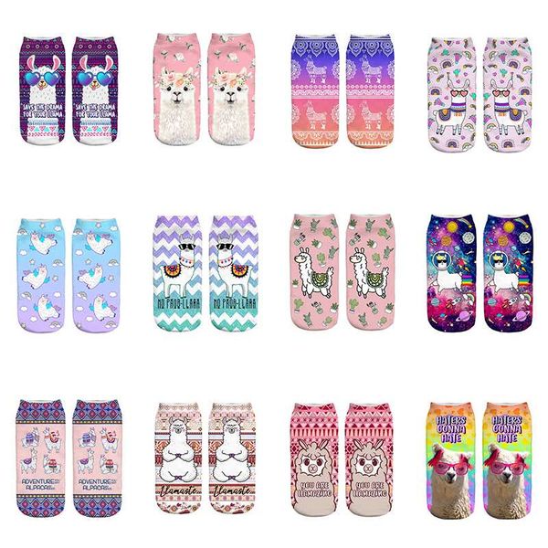 adventure llama new girl funny meias low cut ankle sock women hosiery printing sockscalcetines christmas gift socks, Black;white
adventure llama new girl funny meias low cut ankle sock women hosiery printing sockscalcetines christmas gift socks, Black;white