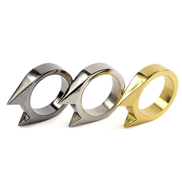 new portable size women men safety survival ring tool edc self defense metal alloy ring finger defense tool color random
new portable size women men safety survival ring tool edc self defense metal alloy ring finger defense tool color random