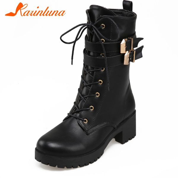 karin new fashion 2019 dropship lace up belt buckles ankle boots shoes woman chunky heels add fur warm winter boots women, Black
karin new fashion 2019 dropship lace up belt buckles ankle boots shoes woman chunky heels add fur warm winter boots women, Black