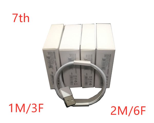 100шт 7 поколений Оригинальный OEM качество 1м / 3 фута USB синхронизации данных Charge телефонный кабель с розничным пакетом коробки
100шт 7 поколений Оригинальный OEM качество 1м / 3 фута USB синхронизации данных Charge телефонный кабель с розничным пакетом коробки