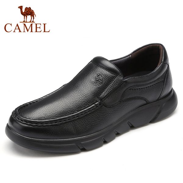 camel autumn new business dress men shoes genuine leather fashion casual middle-aged father dad shoes cowhide soft male footwear, Black
camel autumn new business dress men shoes genuine leather fashion casual middle-aged father dad shoes cowhide soft male footwear, Black
